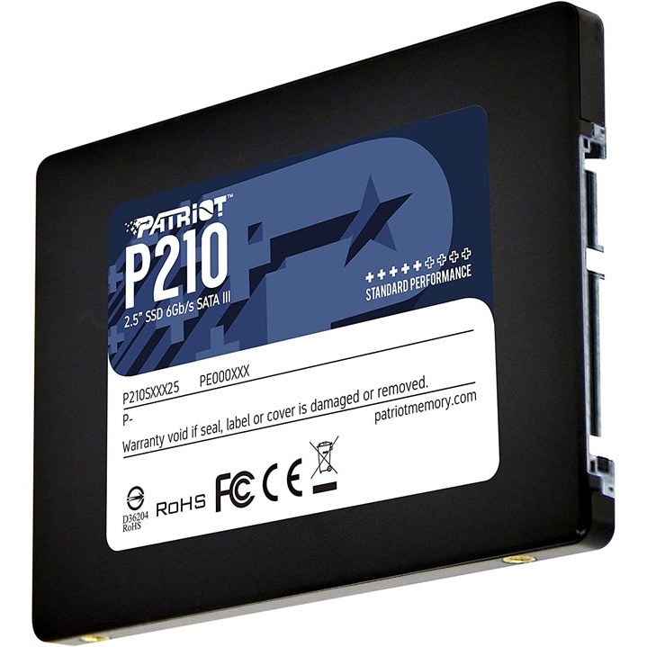 حافظه اس اس دی اینترنال پتریوت مدل P210 ظرفیت 256 گیگابایت